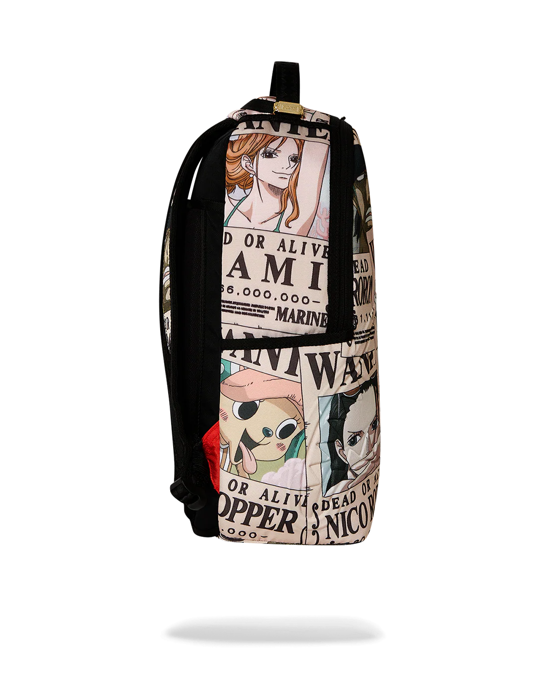 SPRAYGROUND ONE PIECE WANTED SHARK POSTERS BACKPACK
