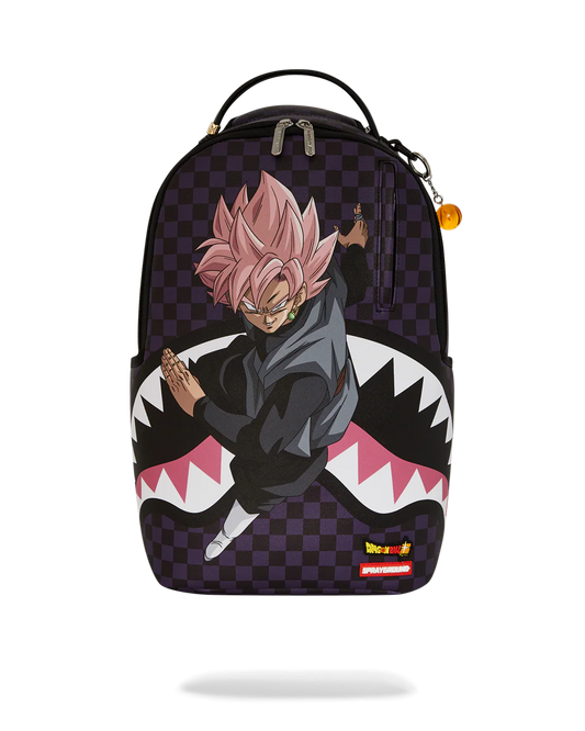 SPRAYGROUND DRAGON BALL ROSE GOKU BLACK'S WRATH BACKPACK